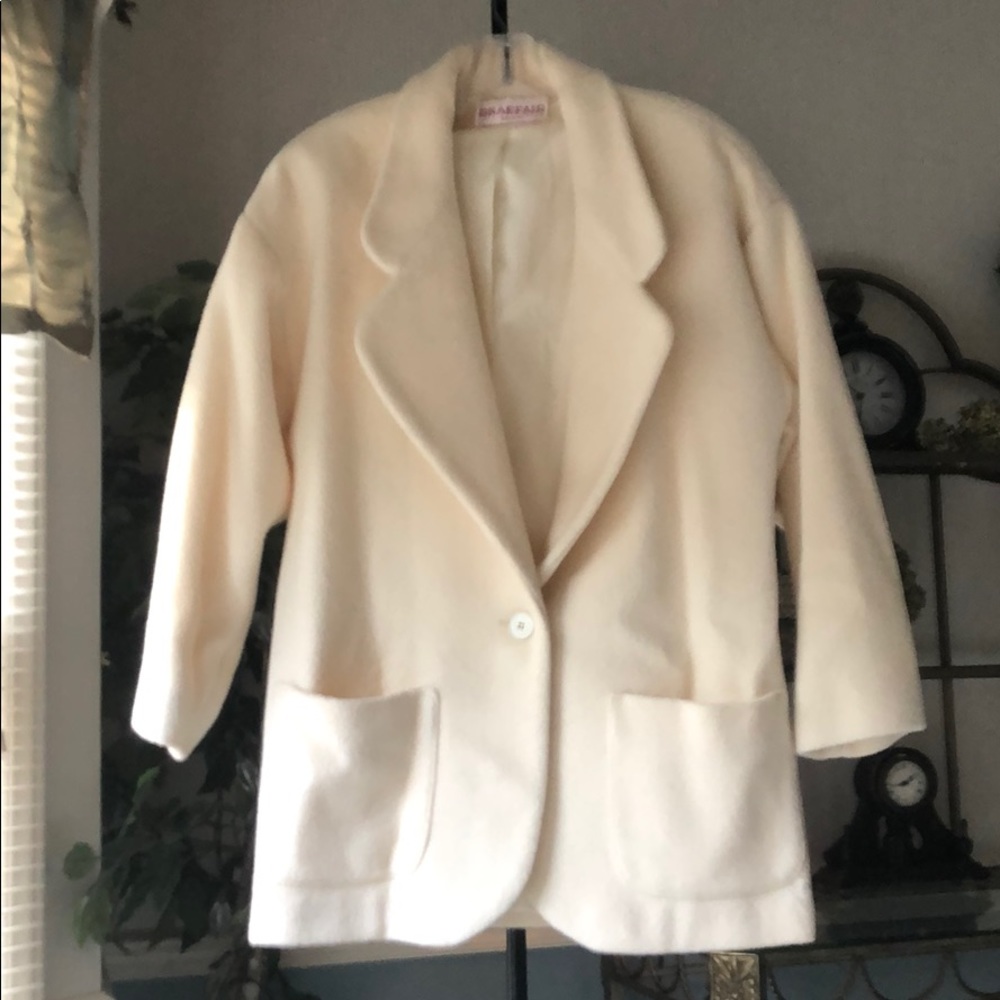 🤍 Vintage winter White Coat